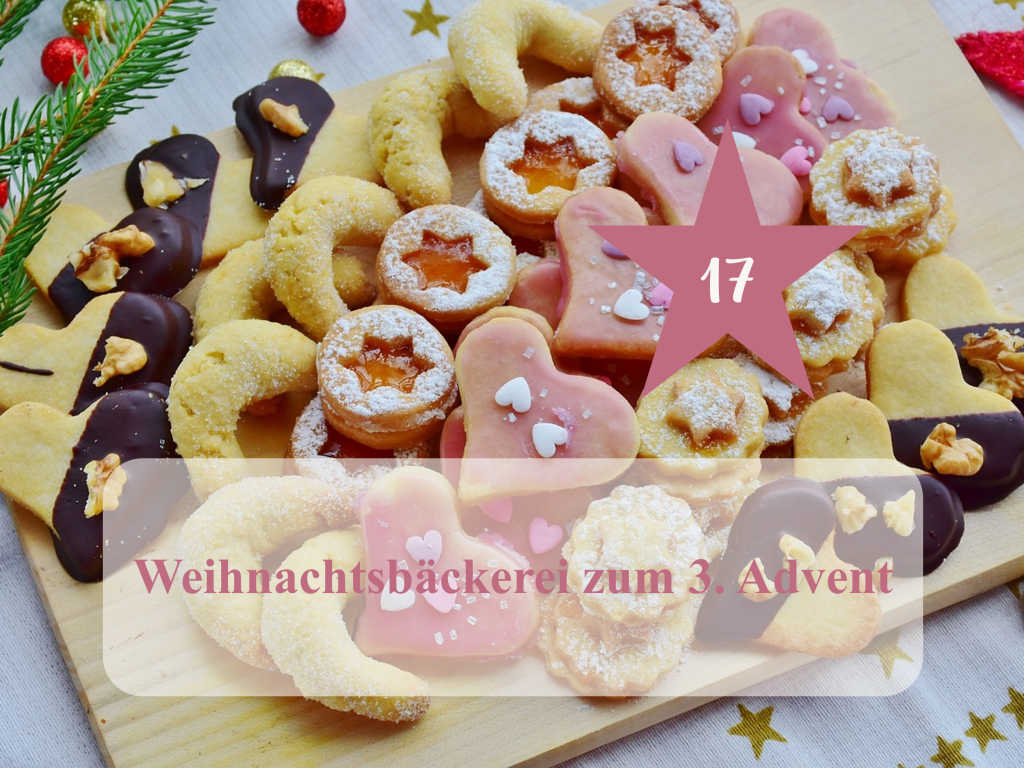 Weihnachtsbäckerei zum 3. Advent